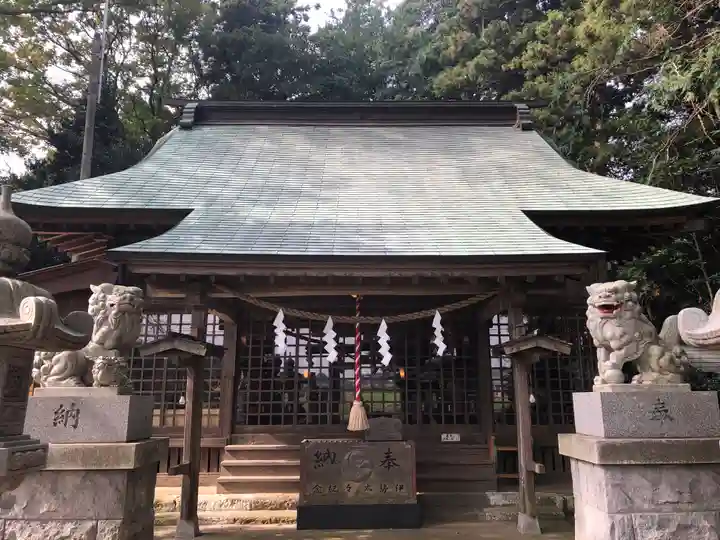 弓田香取神社の本殿・本堂