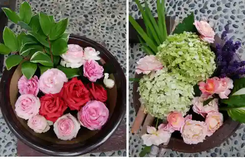 新琴似神社の手水舎