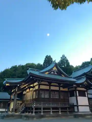 落合白山神社の本殿・本堂