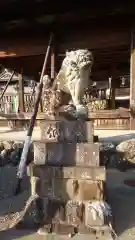 加佐美神社の狛犬