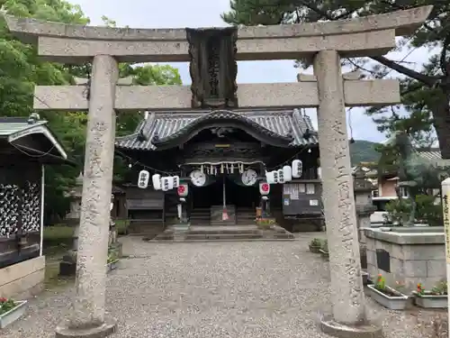 大麻比古神社の鳥居