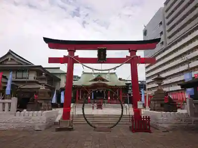 東京羽田 穴守稲荷神社の鳥居
