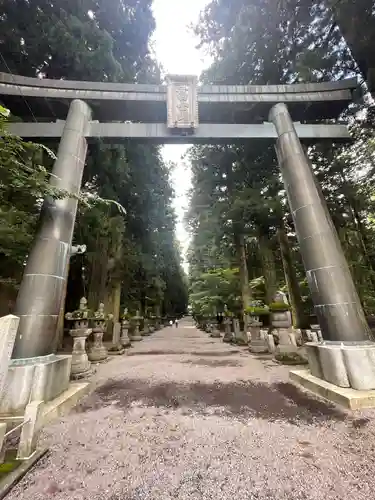 北口本宮冨士浅間神社の鳥居