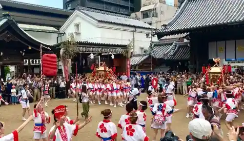 大阪天満宮のお祭り