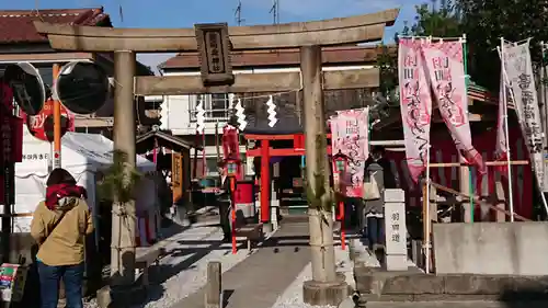 鴎稲荷神社の鳥居