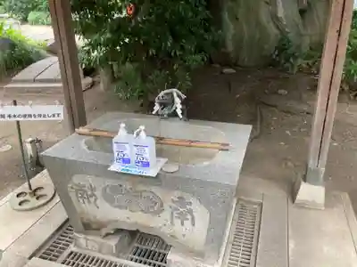 宗像神社の手水舎