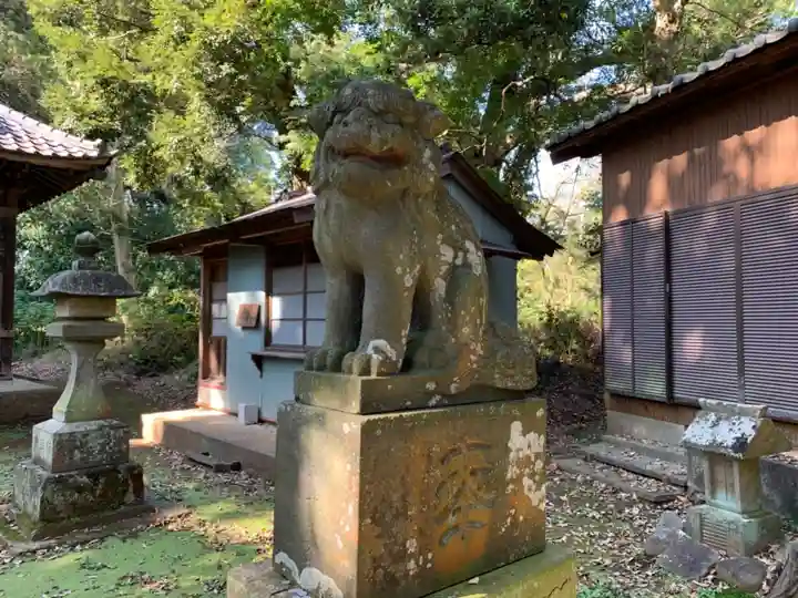 野田神社の狛犬