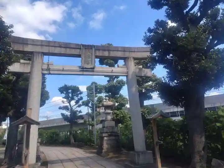 赤羽八幡神社の鳥居