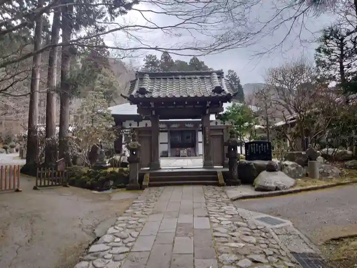 長安寺の山門・神門