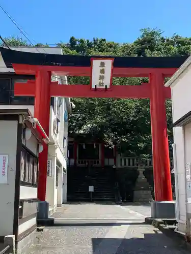 元町厳島神社の鳥居