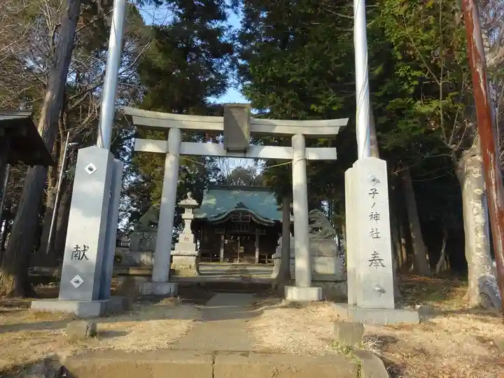 子ノ神社(早野)の鳥居