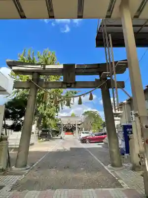中津瀬神社の鳥居