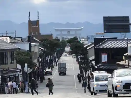 出雲大社の景色