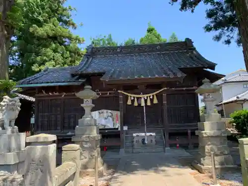 浅沼八幡宮の本殿