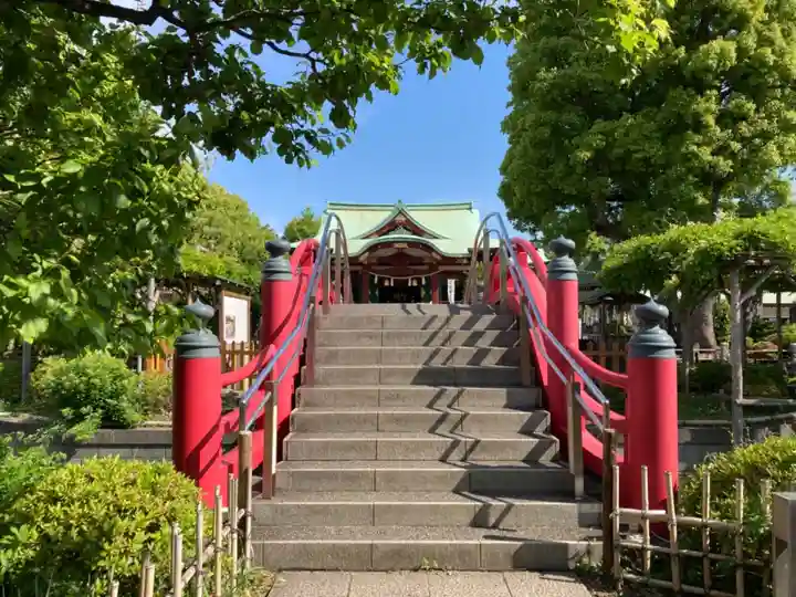 亀戸天神社の庭園