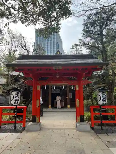 愛宕神社の山門・神門