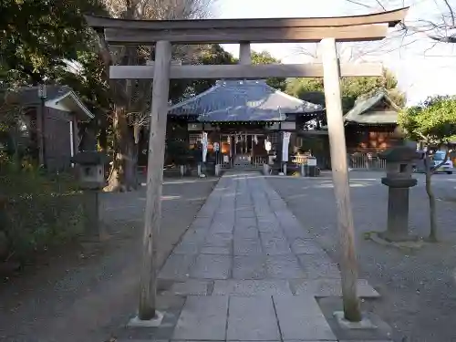平塚神社の鳥居