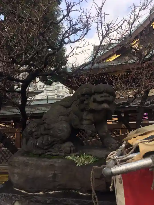 湯島天満宮の狛犬