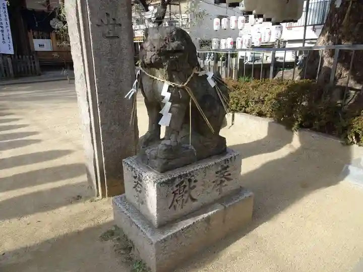 生野八坂神社の狛犬