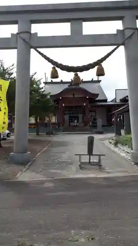 札幌八幡宮の鳥居