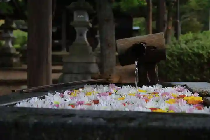 岳温泉神社 の手水舎