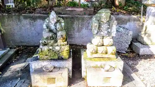 神明社（片名神明社）の像