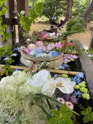 札幌護國神社の手水舎
