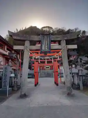 草戸稲荷神社の鳥居