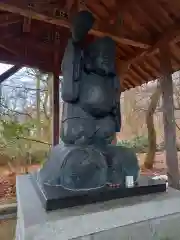  岳温泉神社 の像