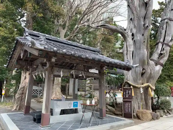 伊古奈比咩命神社の手水舎