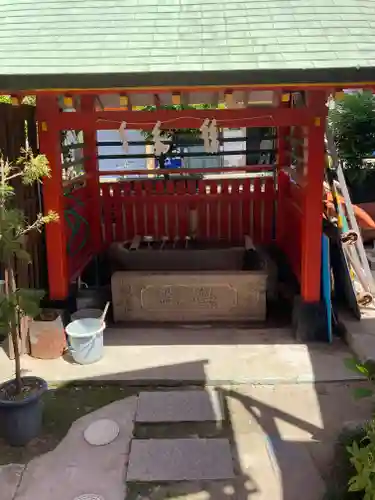 尼崎えびす神社の手水舎