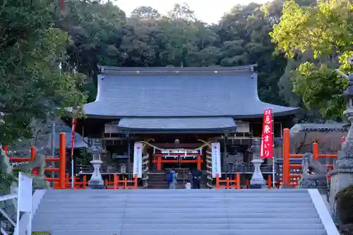 龍田大社の本殿・本堂