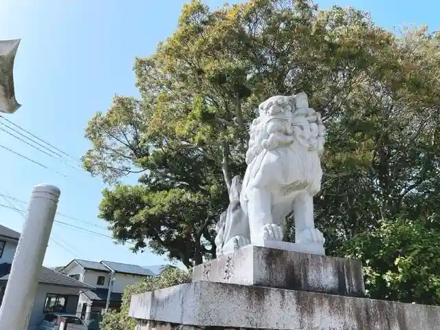 伊弉諾神宮の狛犬