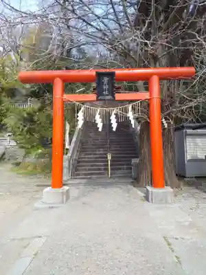 雷神社の鳥居