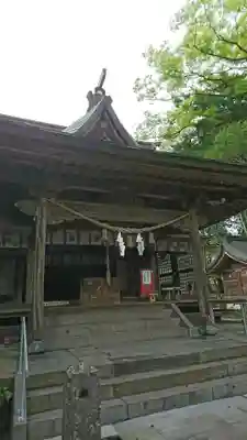 甲佐神社の本殿・本堂