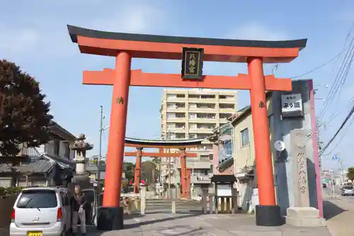 伊賀八幡宮の鳥居