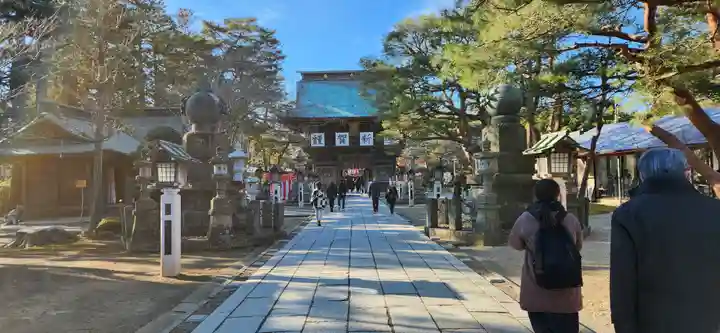 竹駒神社の周辺
