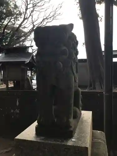 酒列磯前神社の狛犬