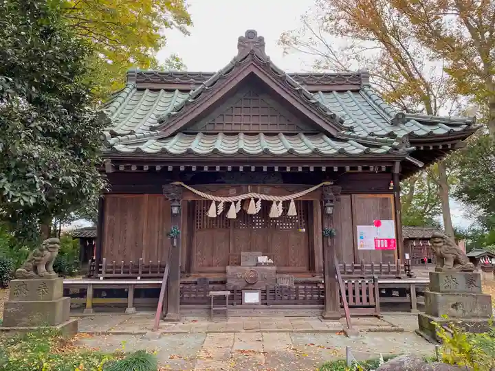 姫宮神社の本殿・本堂