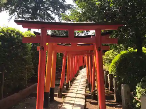 根津神社の鳥居