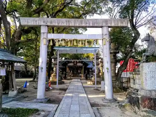 熊野社の鳥居