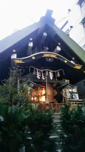 築土神社の本殿・本堂