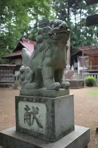 堀口天満天神社の狛犬