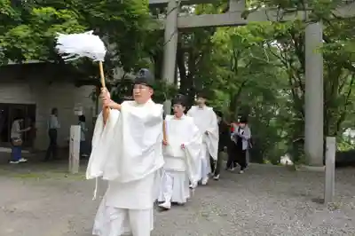 釧路一之宮 厳島神社のお祭り