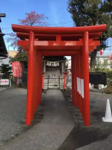 相模原氷川神社の鳥居