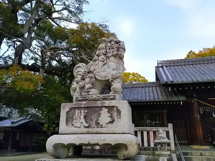 神明神社(高棚神明神社)の狛犬