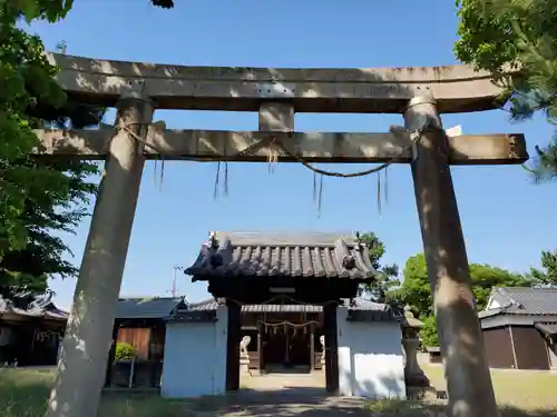 古宮住吉神社の鳥居