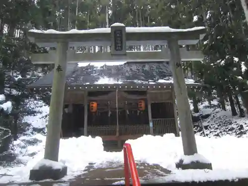 河牟奈備神社の鳥居