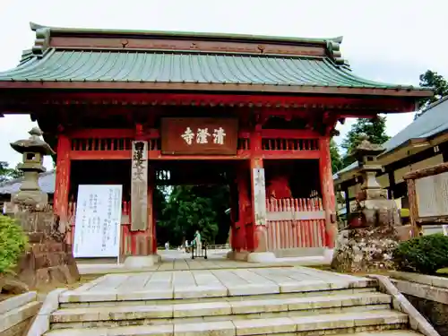 清澄寺の山門・神門