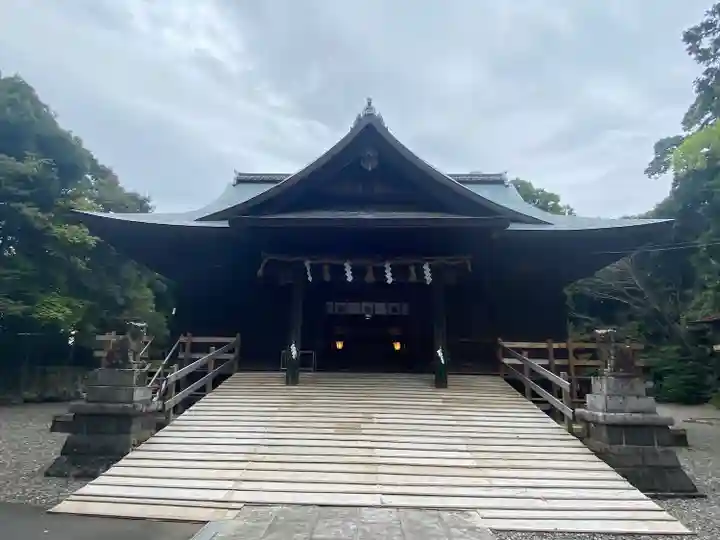 府八幡宮の本殿・本堂